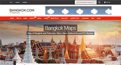 Desktop Screenshot of bangkok-maps.com