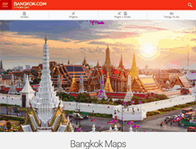 Tablet Screenshot of bangkok-maps.com